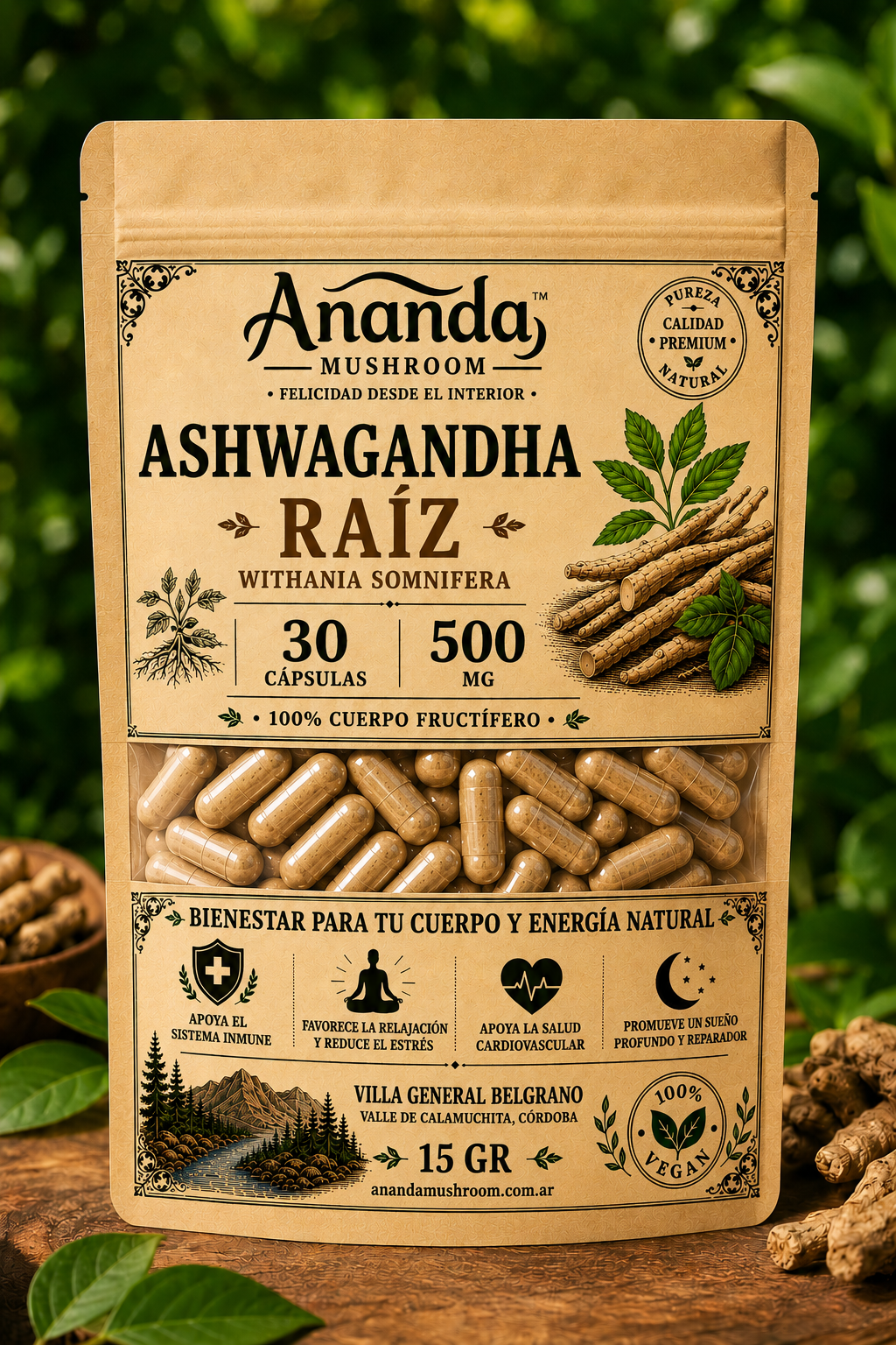 Ashwagandha en Capsulas