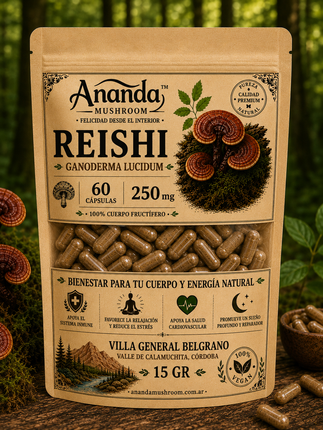 Reishi en Capsulas